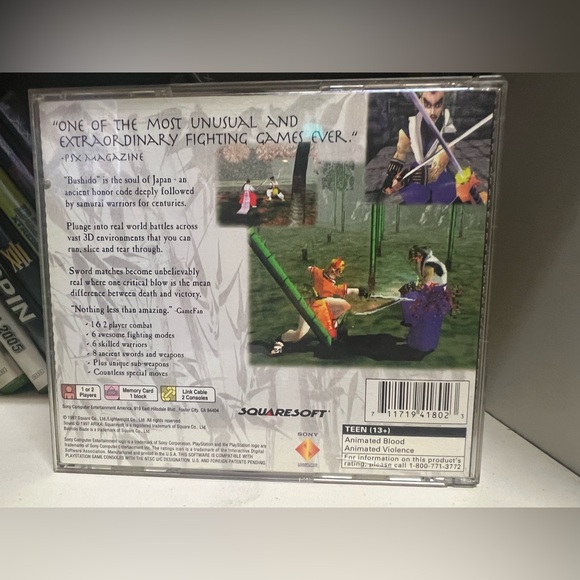 Bushido Blade PlayStation game - Picture 2 of 3